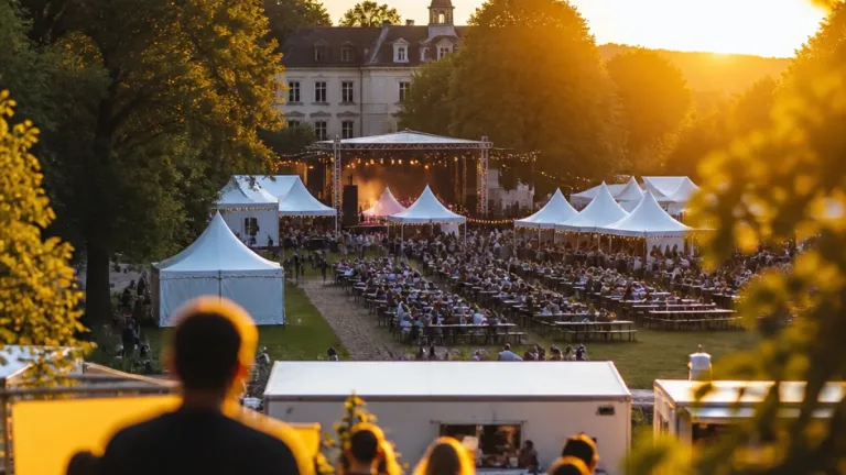 Sommerbühne im Remspark: Weindorf und neues Sommerfest locken Besucher nach Gmünd