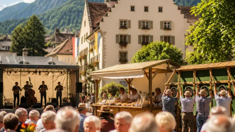 Sommerfest des PVÖ in Bludenz: Gemeinschaft, Musik und Lättleschießen