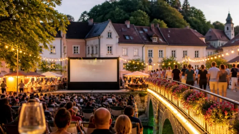 Sommerkino in Stainz: Hauptplatzbelebung nach Brücken-Inbetriebnahme