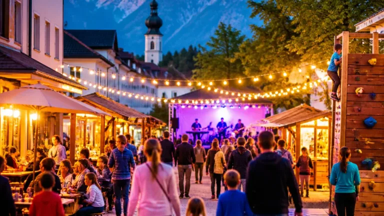 Sommerlicher Treffpunkt: Dämmershopping belebt Hermagors Innenstadt