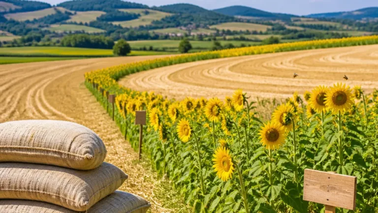 Sonnenblumenaktion des Bauernbundes bringt bunte Flächen in Deutschlandsberg