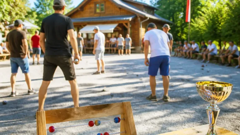 Spannender Finaleinstieg: 'Die Lehrer' holen Pétanque-Vereinstitel der Naturfreunde Perg