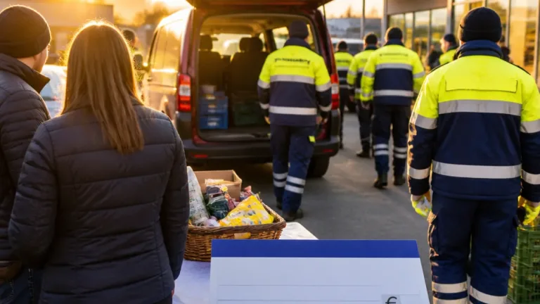 Spende aus Esternberg: 1.000 Euro für «Rollende Engel» – Hilfe wird während Übergabe sofort gebraucht
