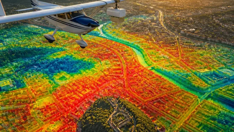 Spezialflug über Graz sucht Hitzeinseln – Daten für künftige Stadtplanung
