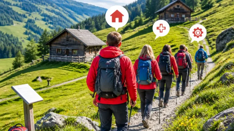 SPÖ-Wanderung in Hainfeld: Gesprächsrunde zu Wohnen, Gesundheit und Kommunalpolitik