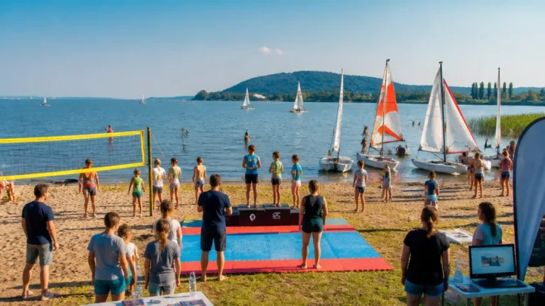 Sportunion Actionday: Über 150 Teilnehmende probierten Sportarten am Neusiedler See aus