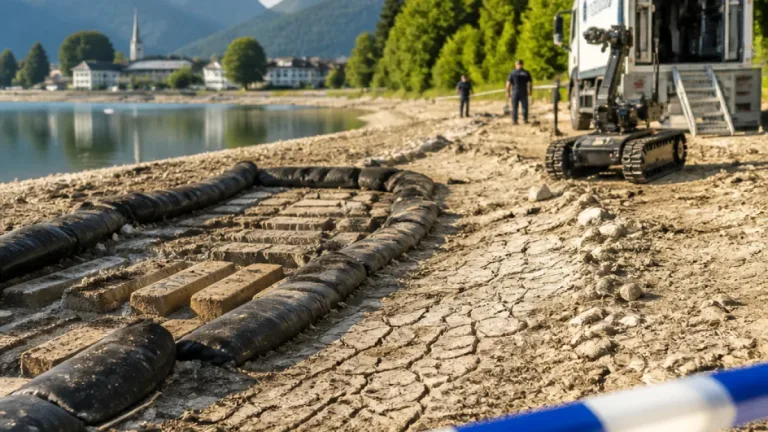 Sprengstofffunde im Nussensee: Behörden warnen die Bevölkerung in Bad Ischl
