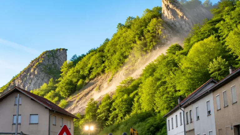 Sprengungen in Steyr-Unterhimmel ab 11. August: Zeitplan und Sicherheitsmaßnahmen