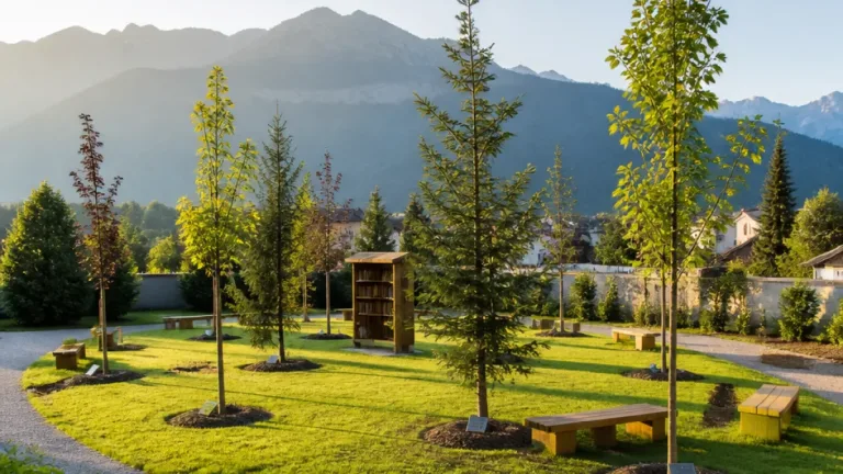 Stadt Spittal richtet neuen Baumkreis für naturnahe Urnenbestattungen ein