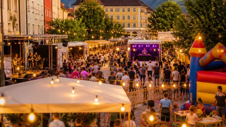 Stadtfest Schwaz 2026: Ganztägiges Programm für Familien und Besucher in der Innenstadt