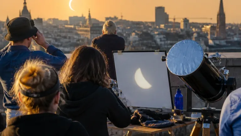 Starke partielle Sonnenfinsternis über Wien am 12. August: Wann und wie sehen Sie das Spektakel