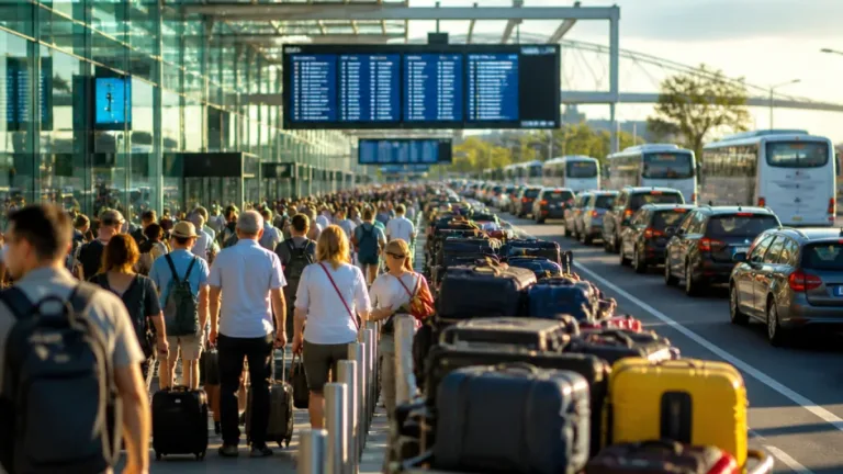 Starker Sommerverkehr am Flughafen Karlsruhe/Baden-Baden hat Auswirkungen für Reisende aus Baden