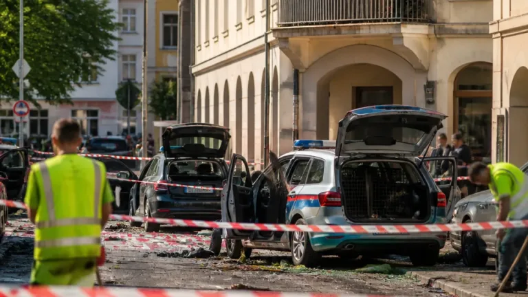 Steinwürfe in Dornbirn: Mann festgenommen, Straße zeitweise gesperrt