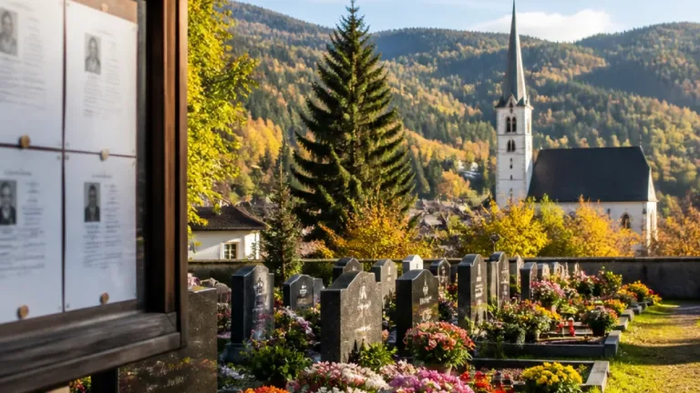 Sterbefälle im Bezirk: Namen und Hintergründe für Mürzzuschlag