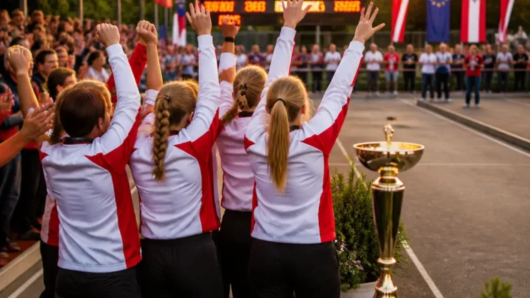 Stocksport-EM in Oberwart: Lokale Juniorinnen sorgen für glanzvolle Momente
