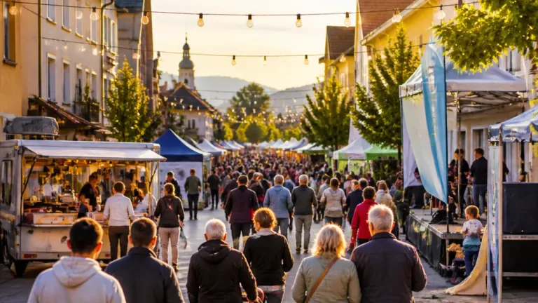 Straßwalchner Straßenfest zieht zahlreiche Besucher an und stärkt lokale Gemeinschaft