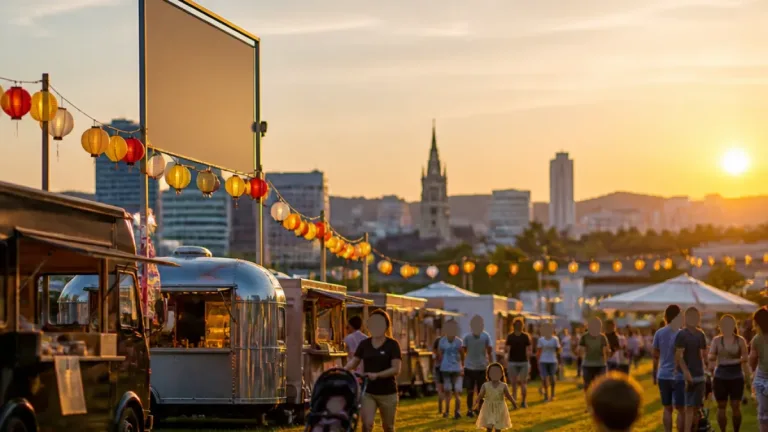 Street Food Market kehrt Ende August ans Urfahraner Marktgelände zurück