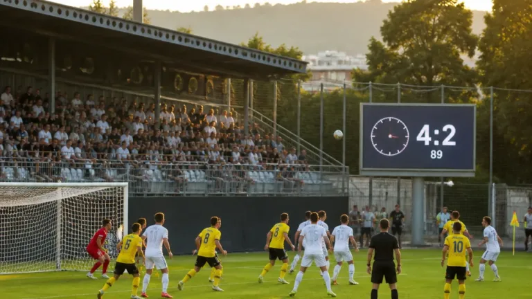 Sturm Graz II setzt sich gegen FAC Wien mit 4:2 durch