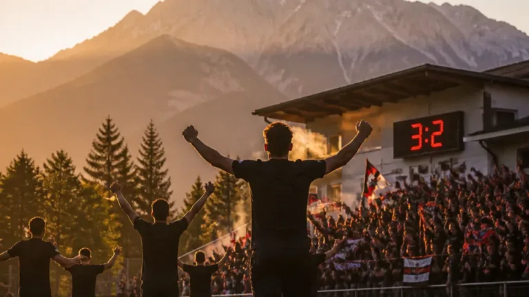 SV Reutte gewinnt Lokalduell gegen Umhausen mit 3:2 – wichtige Punkte in der Landesliga West