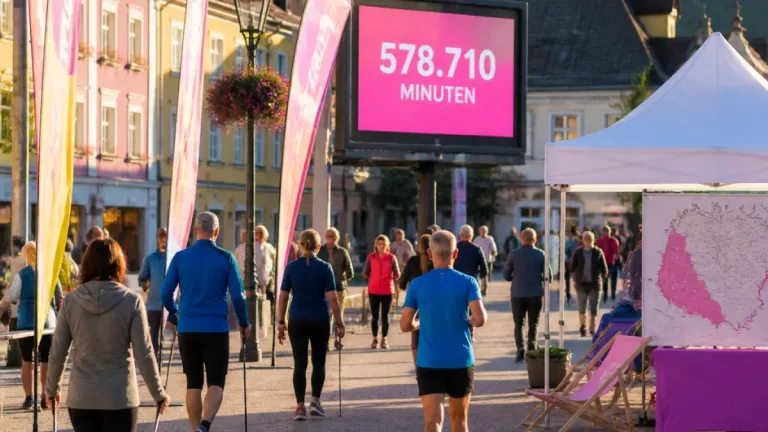 Ternberg führt Bezirkswertung bei «Gemma»: 578.710 aktive Minuten für Bewegung