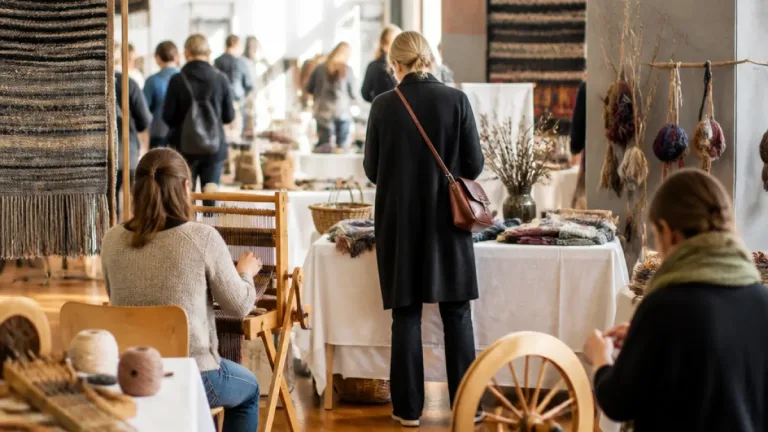 Textilkunstmarkt macht das Kunsthaus Horn zum Treffpunkt lebendiger Handwerkskunst