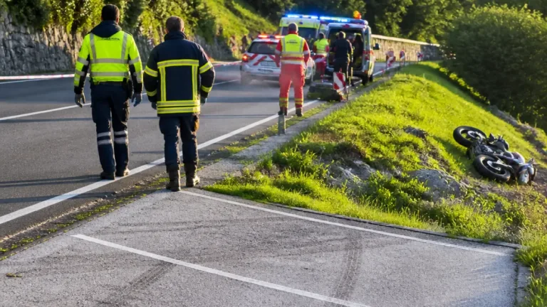 Tödlicher Motorradunfall bei Scharfling: Polizei sucht flüchtigen Pkw-Lenker