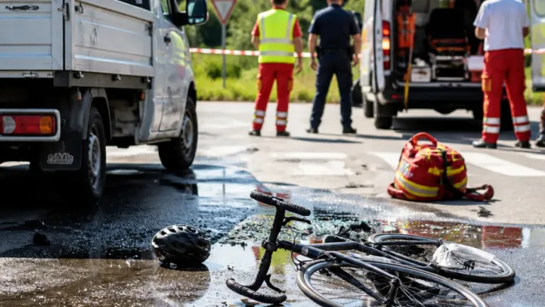 Tödlicher Zusammenstoß: Radfahrer in der Nähe von Krems bei Wartberg an der Krems ums Leben gekommen