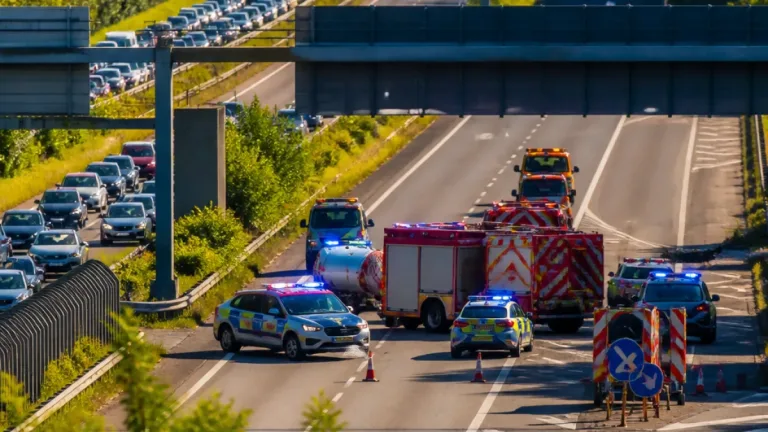 Totale Sperre der A1 am Knoten St. Pölten durch Einsatz: stundenlange Behinderungen