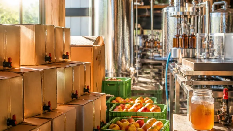 Tradition und Technik: Essigproduktion aus eigenem Saft in St. Urban