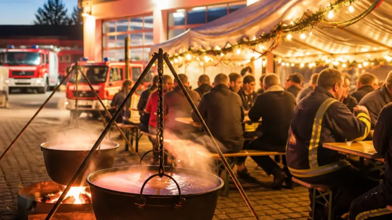 Tradition und Zusammenhalt: 52. Gulaschessen stärkt Feuerwehr und Gemeinschaft