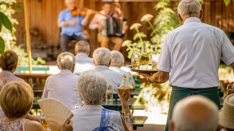 Traiskirchen: Wienerlieder-Nachmittag des Seniorenbunds bei großer Hitze gut besucht