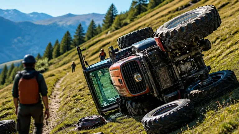 Traktor kippte bei Hirschbergung auf Unterer Pressingalm – Mann schwer verletzt