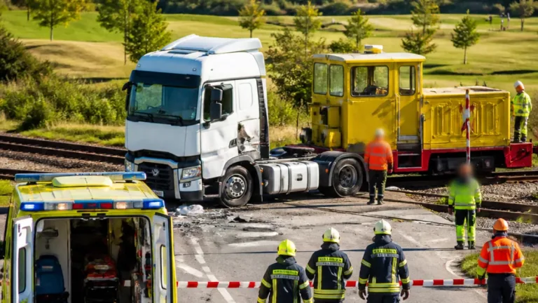 Traktor von Rangierlok erfasst: Lenker in Atzenbrugg nur leicht verletzt