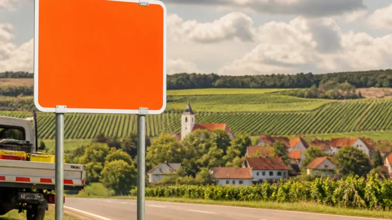 Über 200 neue orangene Weinstraßen-Tafeln sollen Region sichtbarer machen