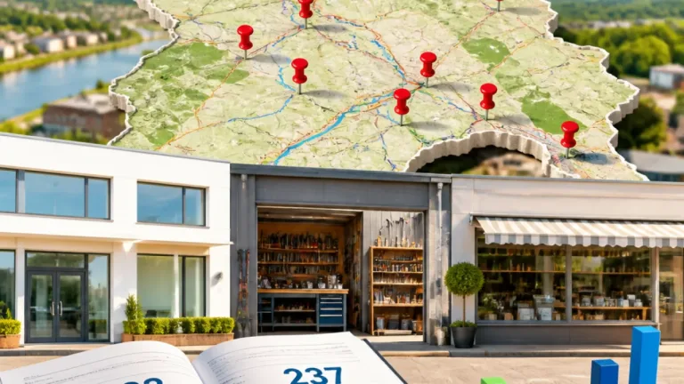 Über 200 Neugründungen im Halbjahr: Unternehmensdynamik im Bezirk bleibt hoch