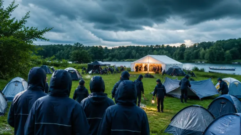 Über 500 Beteiligte beim Bezirks-Feuerwehrjugendlager in Schönering: Gemeinschaft trotz Gewitter