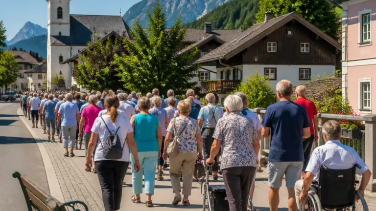 Über 60 Teilnehmende testen barrierefreie Wege: Spaziergang in Gröbming schließt Projekt ab
