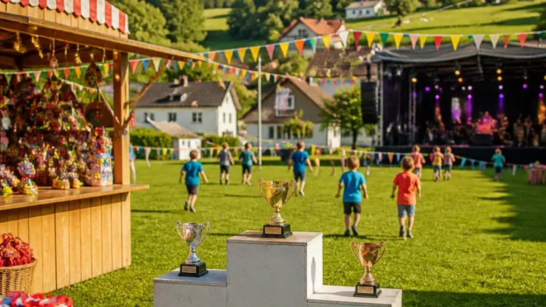 UFC Amon Langschlag: Dorfspiele stärken Gemeinschaft mit Kinderolympiade und Tombola