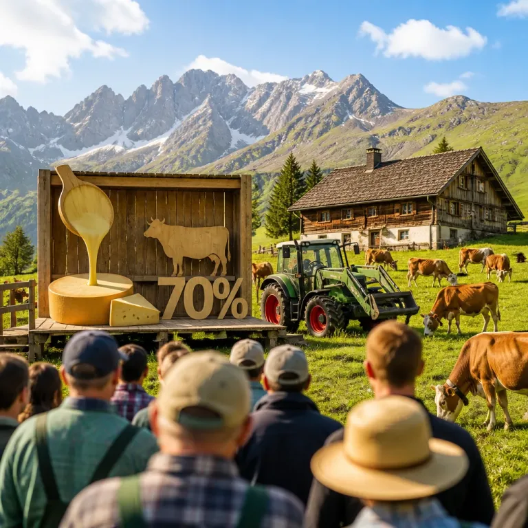 Milchbauern starten Kampagne gegen Ernährungsinitiative vor Abstimmung im September