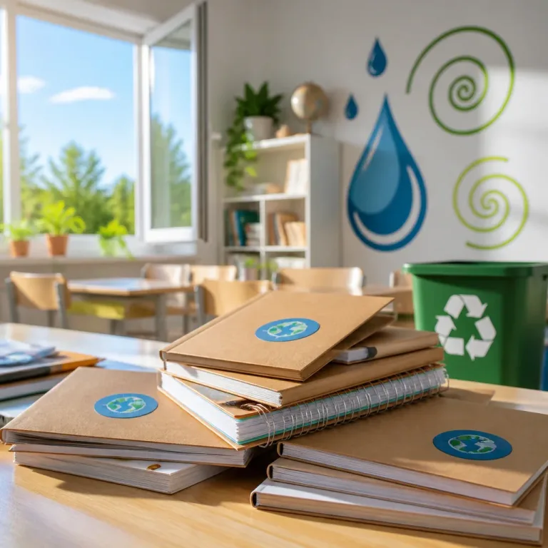 Blauer Engel empfiehlt Recyclingpapier für den Schulstart – erhebliche Einsparungen bei Energie und Wasser