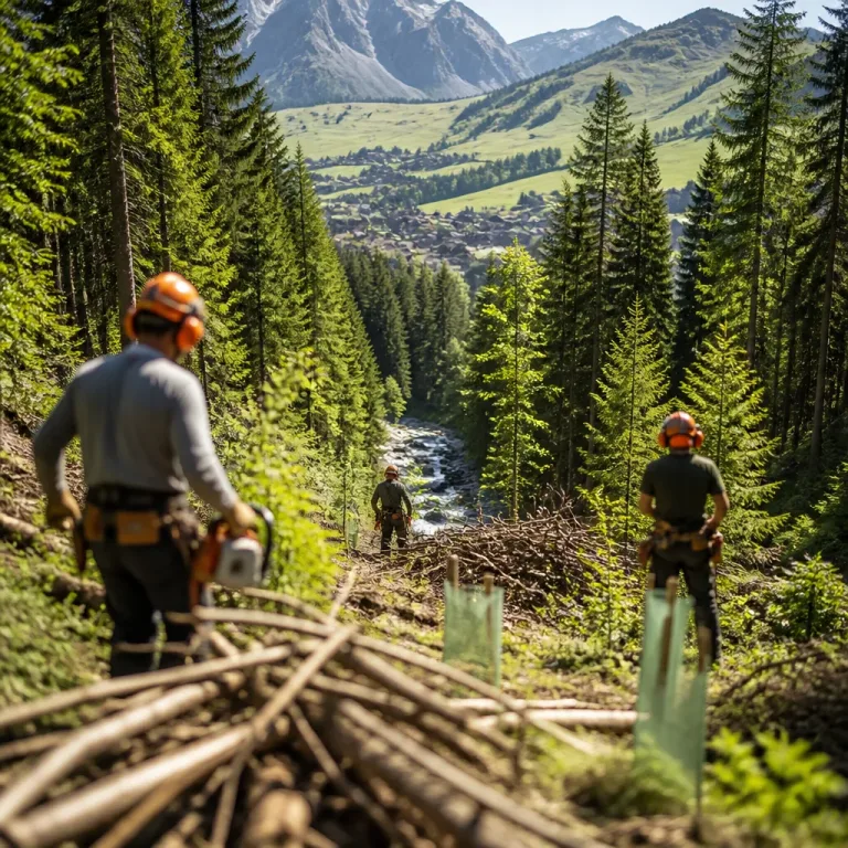 Freiwillige gesucht: Bergwaldprojekt ruft zu Pflegetagen im Schutzwald in Matt GL