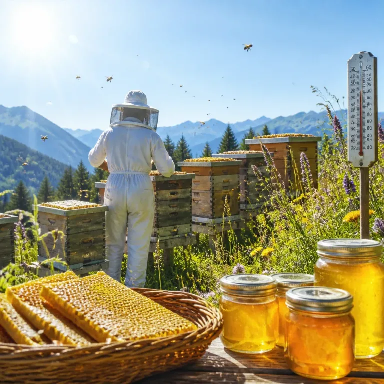 Warmer Frühling bringt Rekordernte – doch heiße Sommer gefährden Bienen