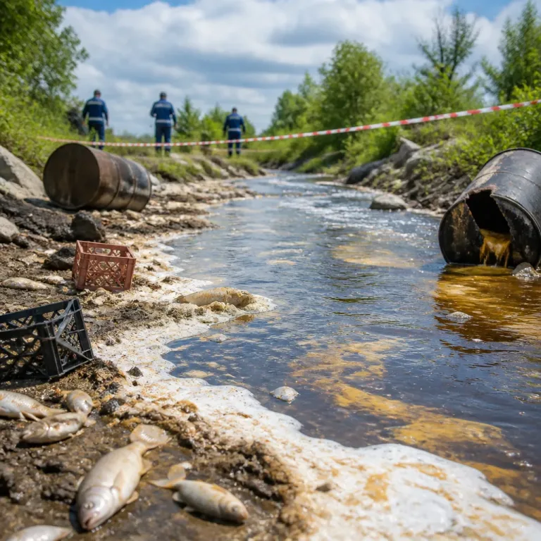 Eine Million Liter Getränke kontaminieren Gewässer – 2,5 km Bachabschnitt biologisch tot