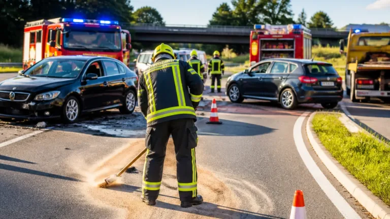Unfall an A25-Anschluss nahe Weißkirchen: Hinweise für Verkehrsteilnehmer aus Traun