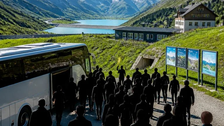 V50plus aus Bregenz besichtigt Kops II und informiert sich über Bedeutung der Speicherkraftwerke