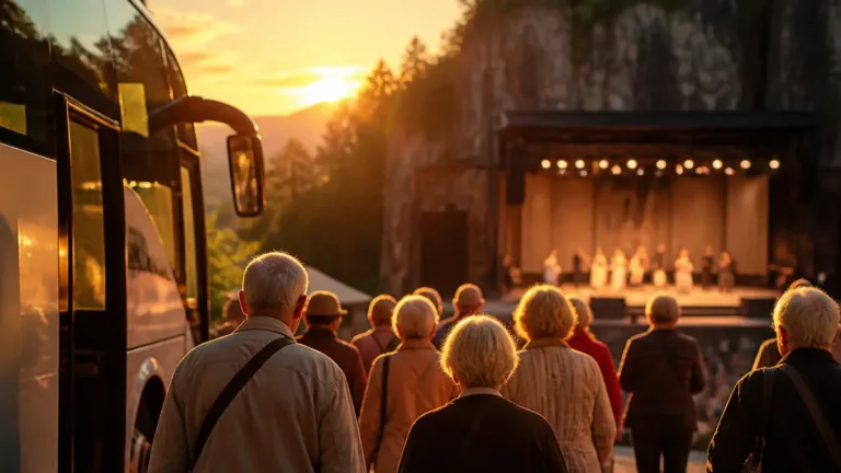 V50plus aus Bregenz besucht Freilichtbühne Silbertal: Theaterabend in der Montafoner Bergwelt