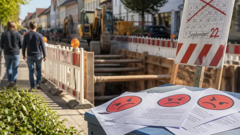 Verlängerte Straßensperren und Unmut in Tulln: Kritik an Informationspolitik der Stadt