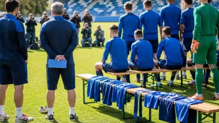 VfL Bochum ohne Horn, Rasmussen, Strompf und Bamba beim Mannschaftsfoto – Vorbereitung kurz vor dem Ende