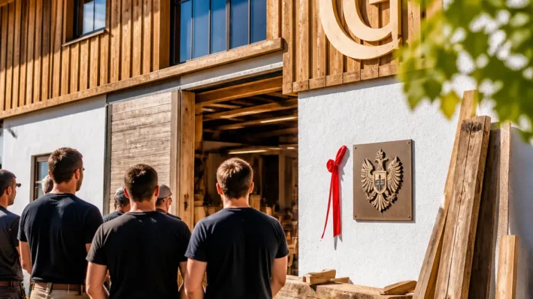Villach ehrt Holz Graf: Stadtwappen für 30 Jahre Führung durch Günther Mavrin