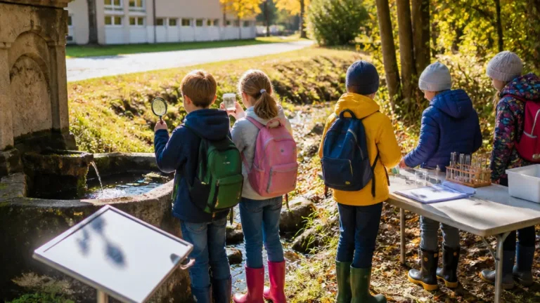 Volksschule Kaltenleutgeben: Wasserprojekt zeigt Kindern in Mödling die Quellen vor Ort